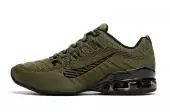 nike shox multicolor r4 homme flyknit prix bas army green